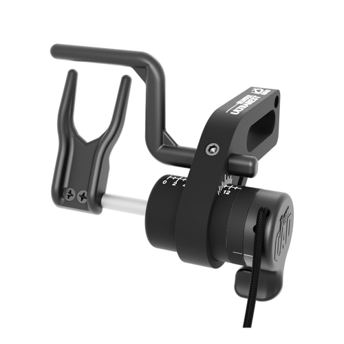 Ultra Rest Hunter in Black Right Hand by Quality Archery Designs