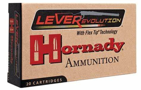 Hornady LeverEvolution 30-30 Win 160gr FTX Whitetail Rifle Ammunition