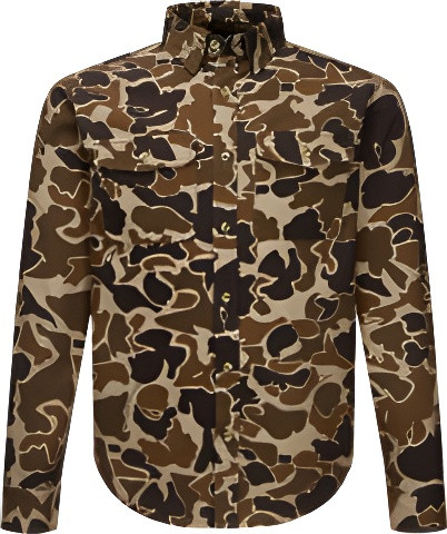 Throwback 80 Field Shirt Button Down for Men, by Drake Waterfowl - Old School