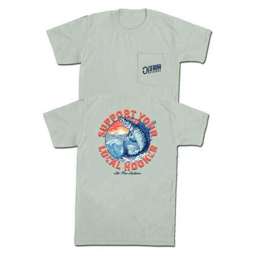 Local Hooker Pocket Tee Shirt by Old Row