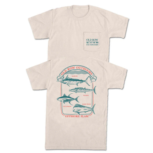 Offshore Slam Pocket Tee by Old Row