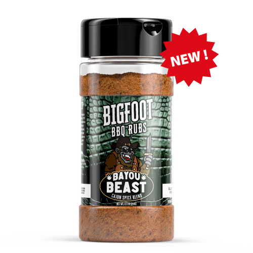 Bayou Beast Cajun Spice Blend by Bigfoot BBQ Rubs
