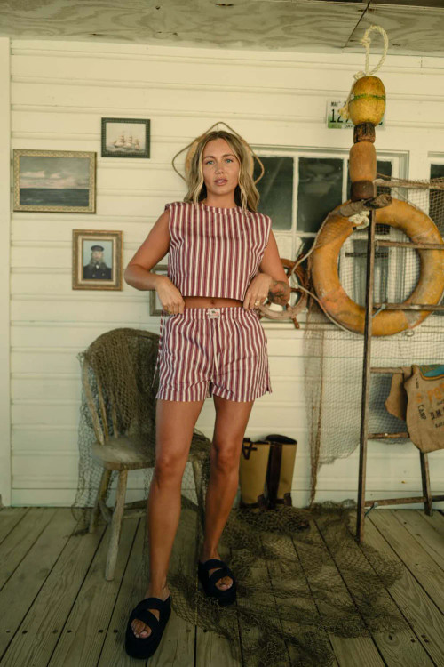 Womens Grayton Boxer Shorts by Tribe Kelley