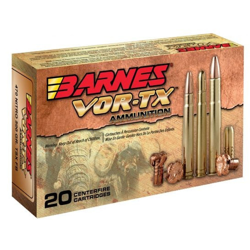 Barnes VOR-TX 50 gr TSX Flat Base .25-250 Rem Ammo