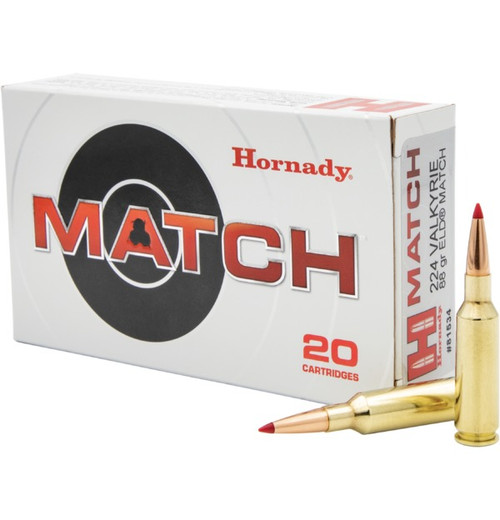 Hornady 224 Valkyrie 88gr ELD Match Rifle Ammunition