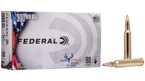 Federal Premium 300 Win Mag 180gr Non-Typical Whitetail Rifle Ammunition