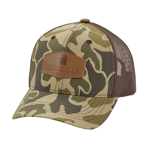 Logo Patch Hat in Woodland Camo by Benelli