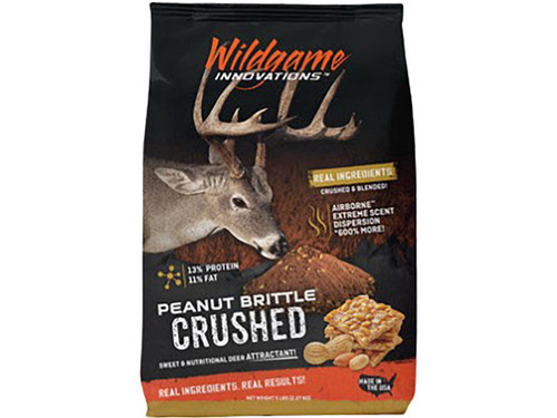 4 lb Peanut Brittle Crushed Deer Attractant Bag by Wildgame