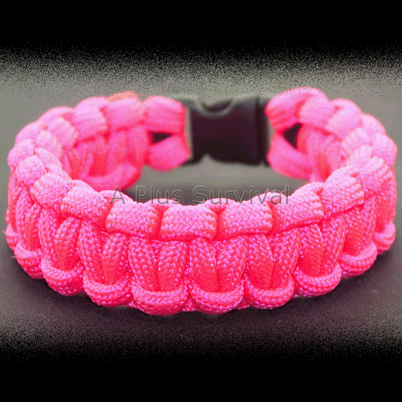 pink paracord bracelet