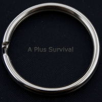 1-3/16" Split Ring Nickel Plated