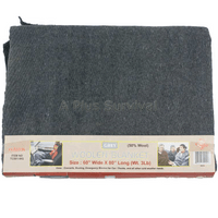 40% Wool Blanket 60" x 80"