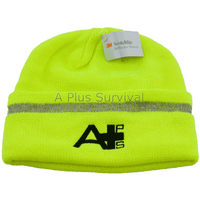 A Plus Survival Bright Yellow Safety Beanie