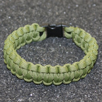 Paracord Bracelet - Moss