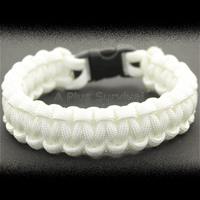 Paracord Bracelet - White