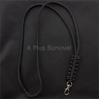 Paracord Lanyard - Black