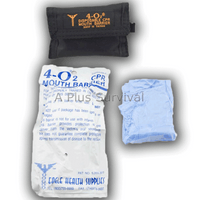 CPR Keychain Mouthpiece and Gloves