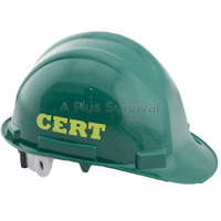 CERT Green Hard Hat with Logo