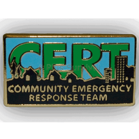 CERT Pin with Logo