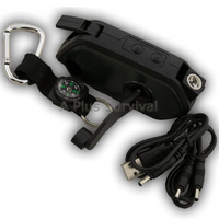 LED, Whistle, Dynamo Fire Starter