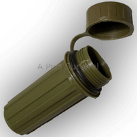 Olive Drab Plastic Match Box