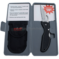 Maxam Pro Series Lockback Knife - 2-3/4" Blade