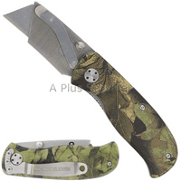 Folding Camo Utility Knife