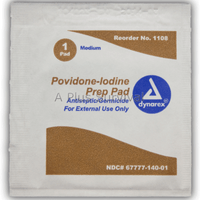 Povidone - Iodine Prep Pad