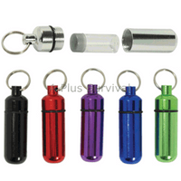 Aluminum Pill Case Small