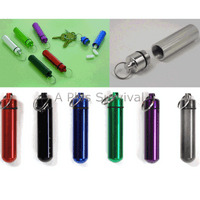Aluminum Pill Case Tall