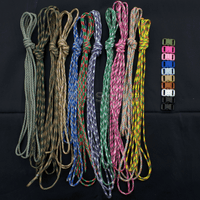 Camo Color Paracord Bracelet Kit - 11 Colors and 11 Buckles