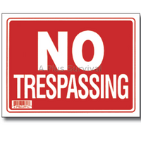 No Trespassing