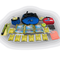 Dog Saddle Bag Survival Kit