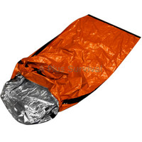 Orange Mylar Solar Sleeping Bag