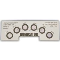 Humidity Gauge - 10% - 60% 6 Spot HIC