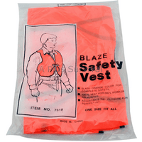 Plastic Emergency Safety Vest