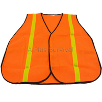 Mesh Safety Vest - Orange