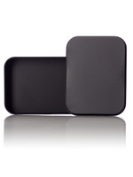 Black Char-Cloth Fire Starter Storage Tin