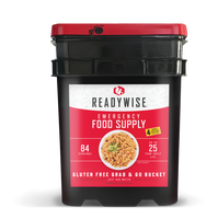 84 Serving Gluten Free Grab and Go Bucket