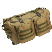 Extreme Pak Water-Resistant 26" Rolling Duffle - Green