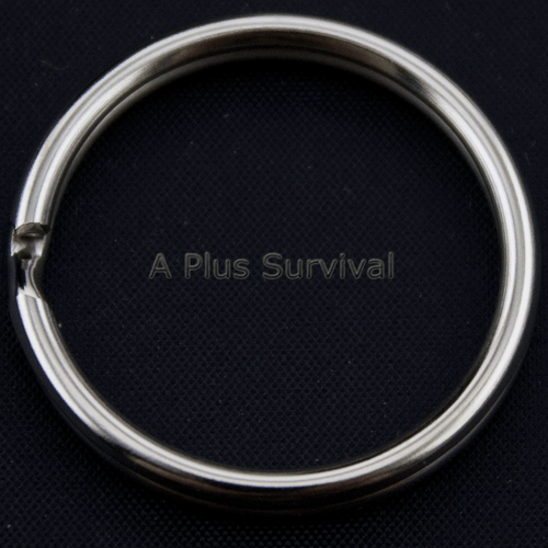 1-3/16" Split Ring Nickel Plated