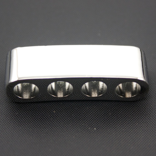 Silver Shackle Adjuster Bar with 4 Holes