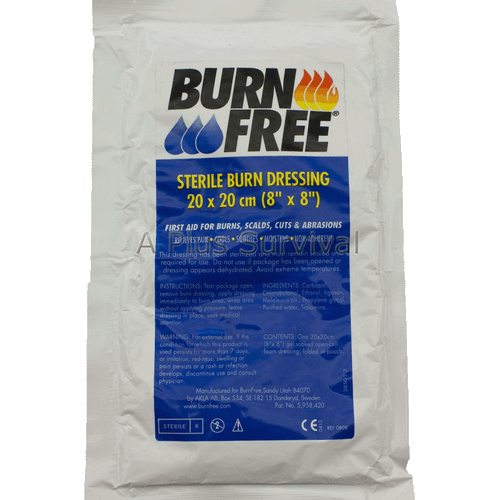 Burn Free Gel Dressing 8" x 8"