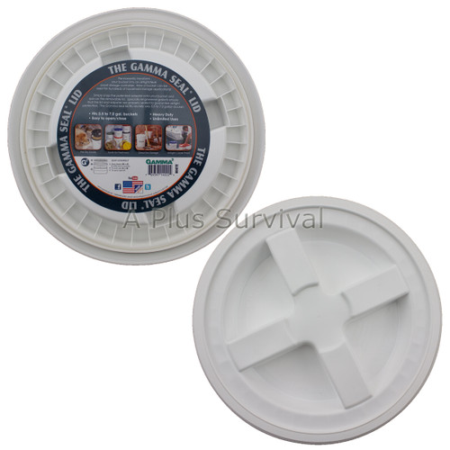 White Gamma Bucket Lid