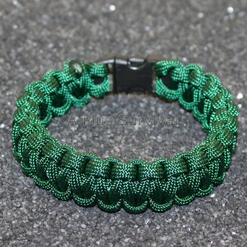 Paracord Bracelet - Emerald Green