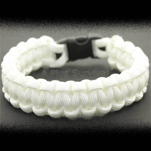Paracord Bracelet - White