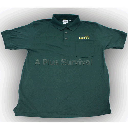 CERT Embroidered Logo Polo Shirt