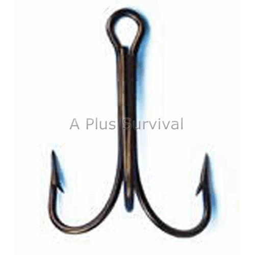Treble Hooks 4 Pack - Size 14 Red