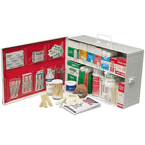 Commercial First Aid Cabinet - 2 Shelf