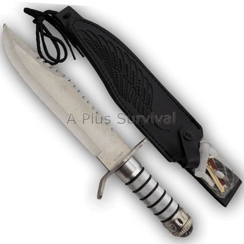 Maxam Fixed Blade Survival Knife