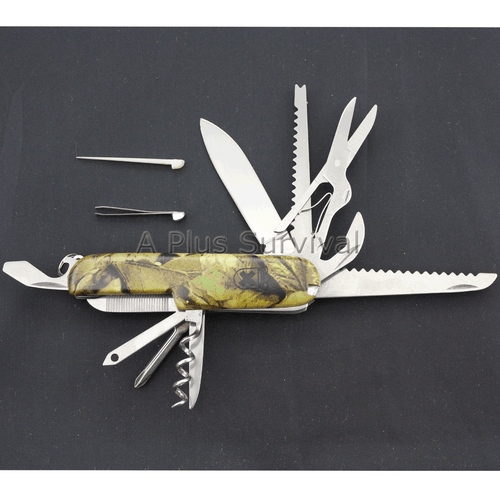 Royal Crest Camo 16-Function Knife